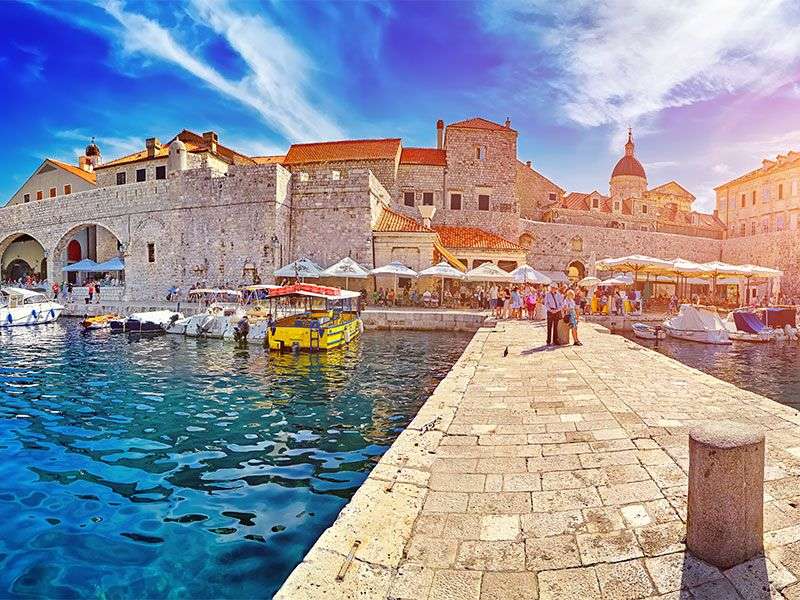 Boats in Dubrovnik