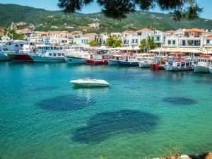 Port in Skiathos